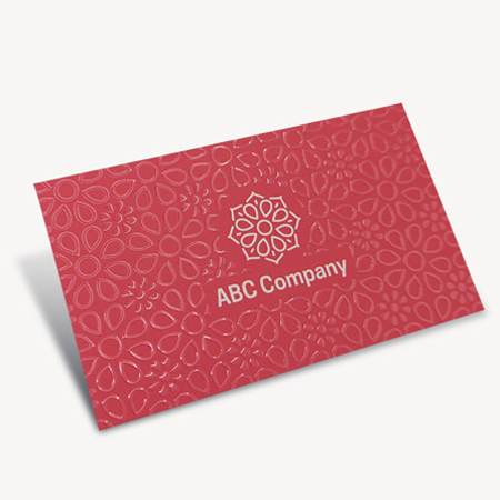 MATT CARD (380GSM) SINGLE SIDE SPOT UV